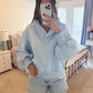 Carefree Cutie Pullover BLUE