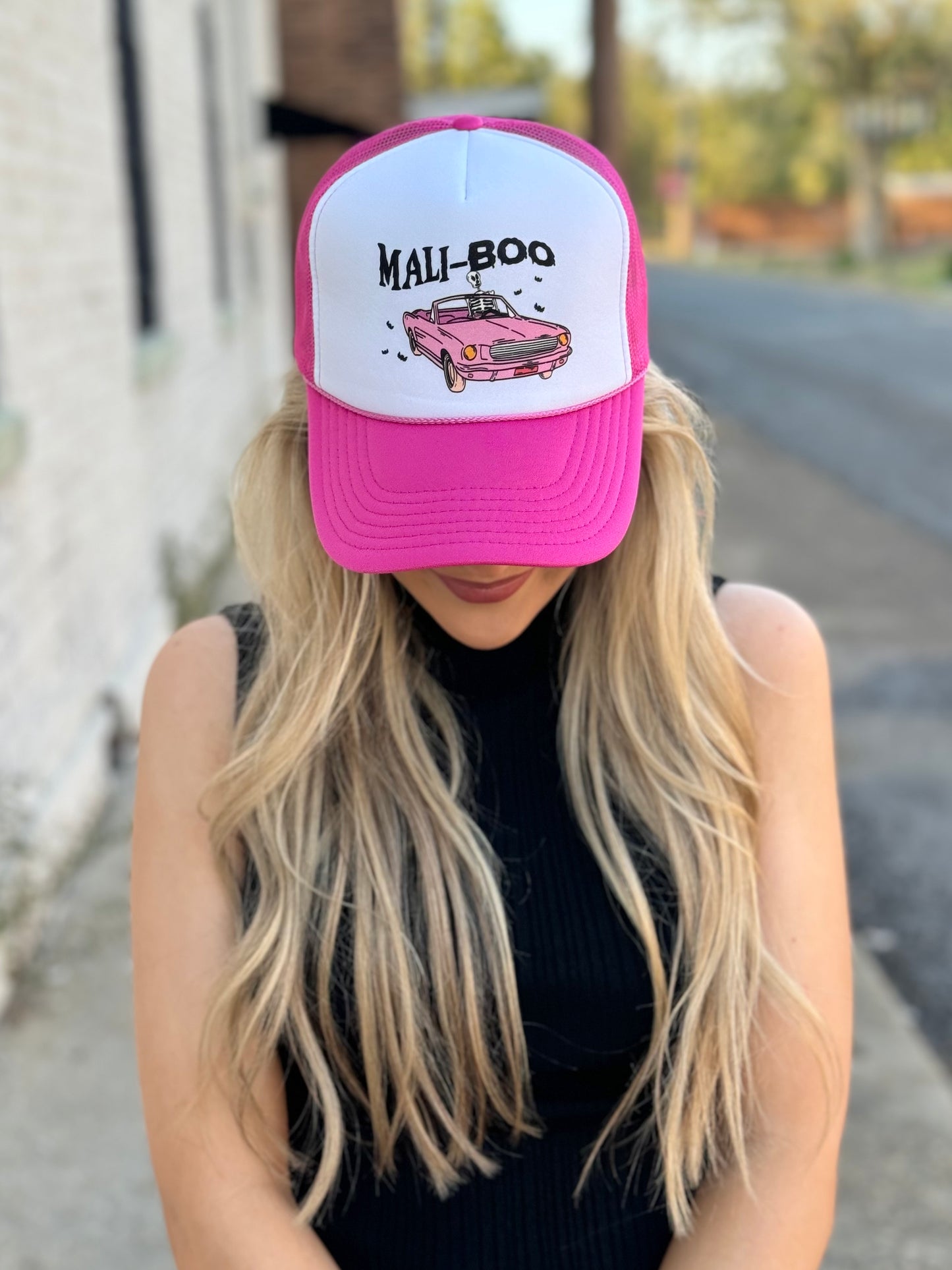 Mali-boo Trucker Hat PINK