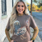 Faux Rhinestone Turkey Tee