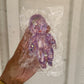 Glitter Baby Squishy PURPLE