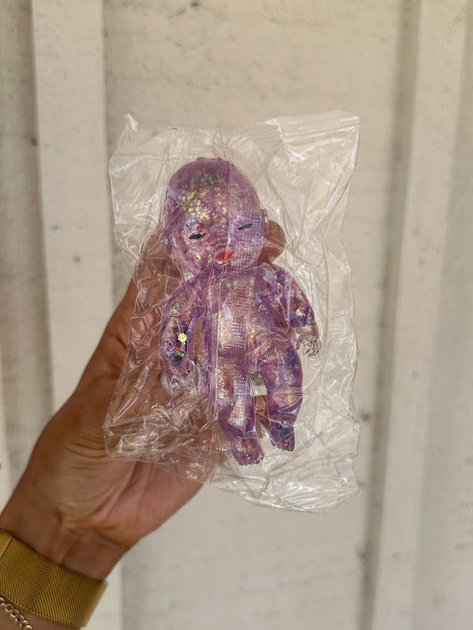 Glitter Baby Squishy PURPLE