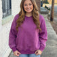 Feels Like Me Pullover PLUM