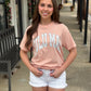 Lulu Mac Camo Tee PEACHY