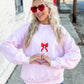 Be Mine Bow Sweatshirt *FINAL SALE*