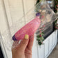 Glitter Banana Squishy PINK/PURPLE