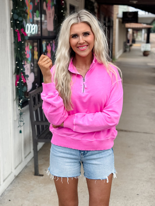Count Me In Pullover PINK