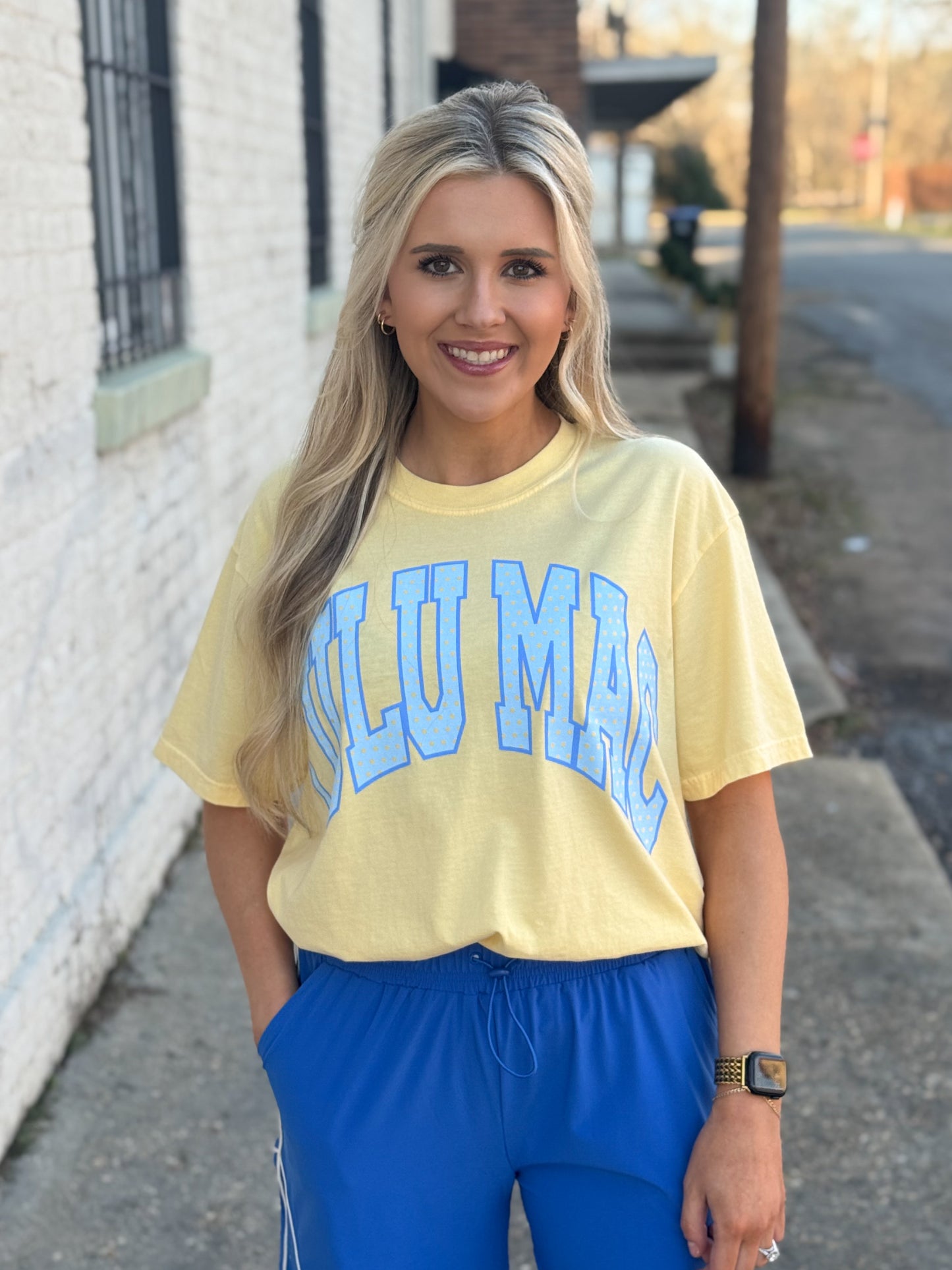 Lulu Mac Polka Dot Tee BUTTER