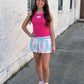 Lulu Mac Tank HOT PINK