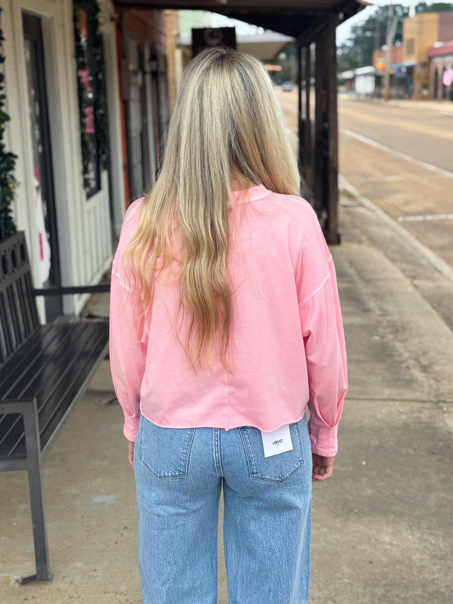 Call Me Comfy Top PINK