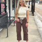 Autumn Charm Barrel Jean
