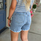 Somewhere Sunny Frayed Shorts