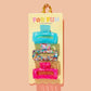 Colorful Confetti Claw Clip Trio
