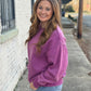Feels Like Me Pullover PLUM