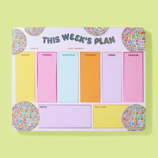 This Week’s Plan Disco Weekly Planner