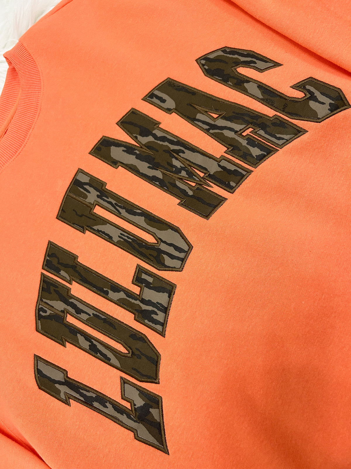 Lulu Mac Orange Bottomland Sweatshirt