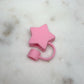 Star Straw Cover Cap PINK