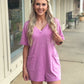 Pick Up The Pace Romper ORCHID