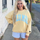 Lulu Mac Sweatshirt BUTTER/LIGHT BLUE