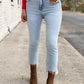 Central Avenue Straight Crop Jeans