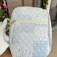Miriam Blue Patchwork Bible Cover