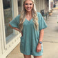 Pick Up The Pace Romper SAGE