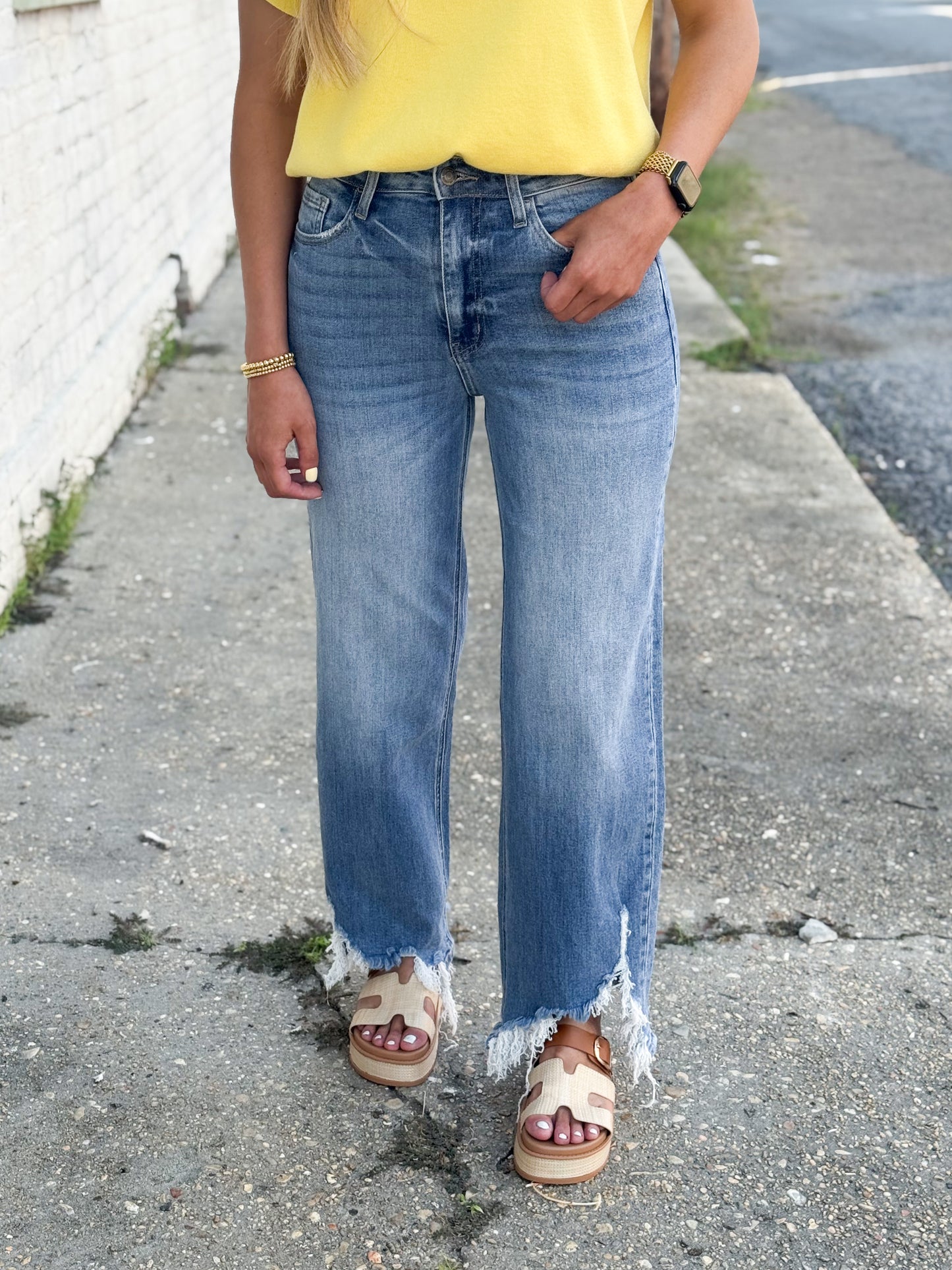 One On One Straight Jean