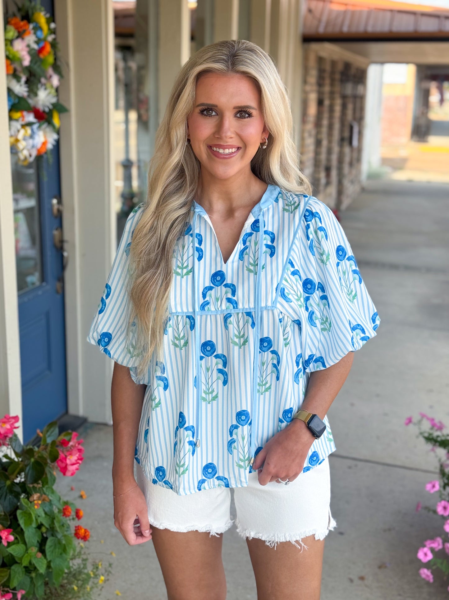 Tropical Bloom Top