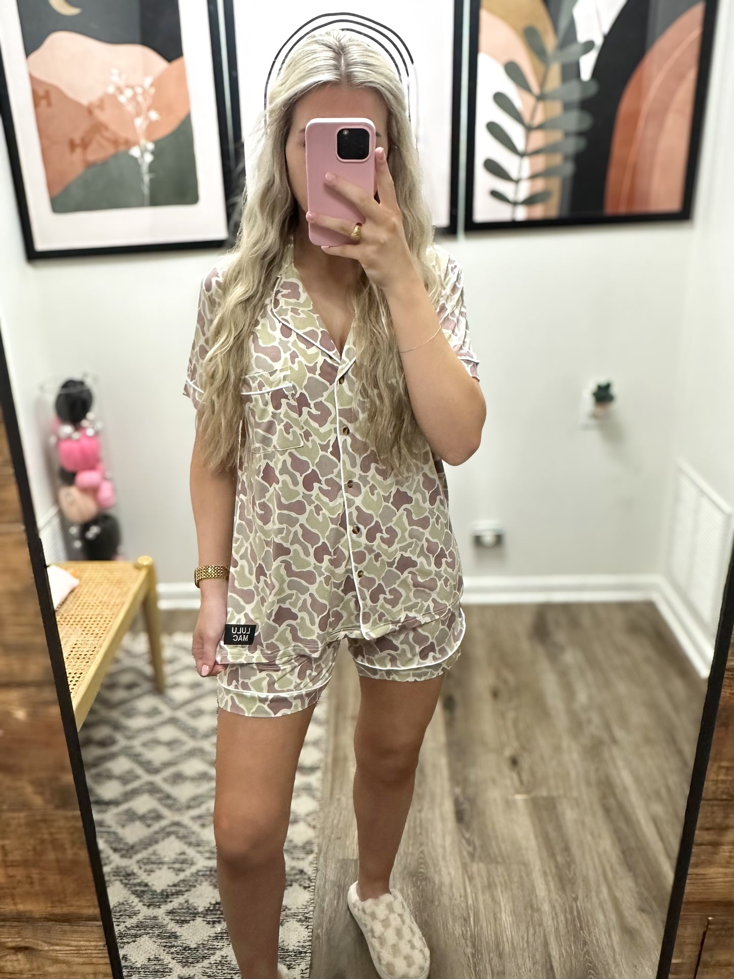 Lulu Mac Pajama Set CAMO
