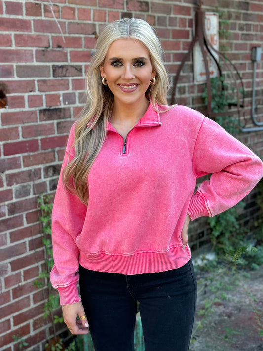 Call Me Comfy Pullover PINK