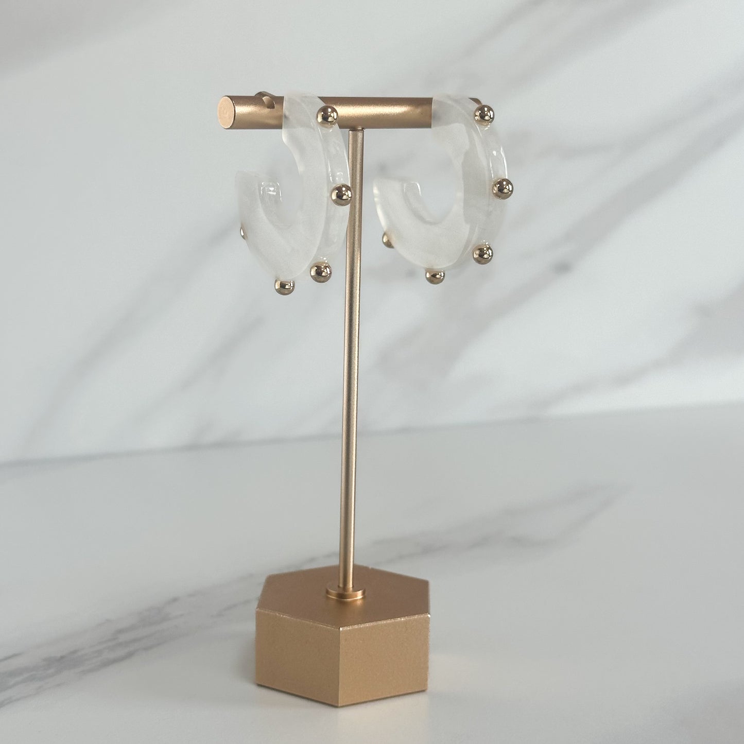 Parker Earring WHITE