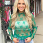 Graceful Moment Lace Top GREEN