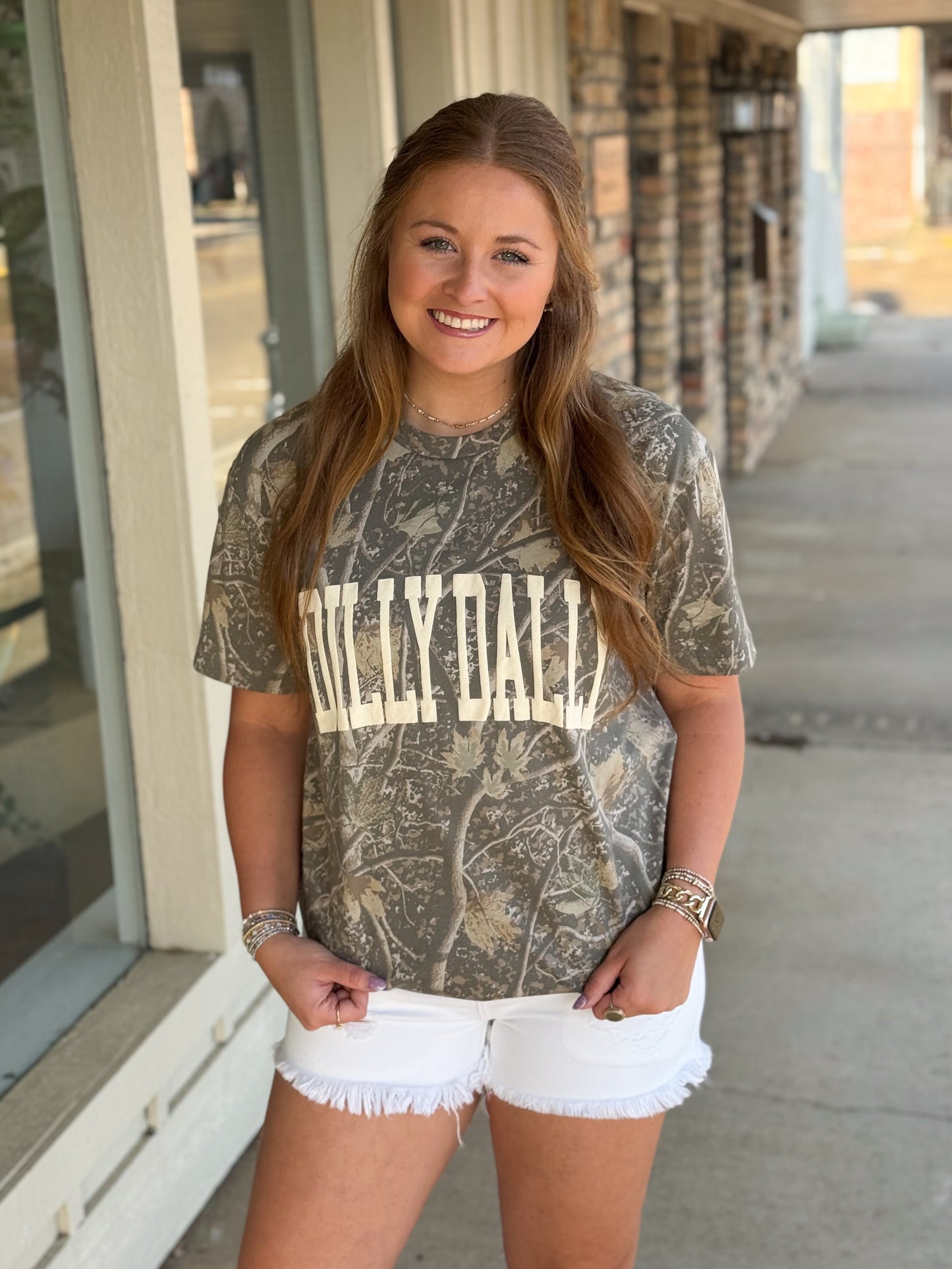 Dilly Dally Camo Tee