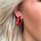 Oh My Stars Earring RED