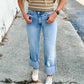Playin’ For Keeps Cuff Jean