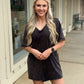 Pick Up The Pace Romper BLACK