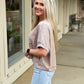 Count Me In Top TAUPE