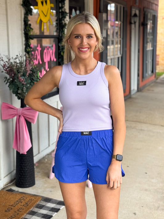 Lulu Mac Solid Tank LAVENDER