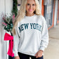 New York Sweatshirt LIGHT GREY