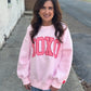 Lulu Mac XOXO Gingham Sweatshirt