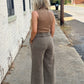 Weekend Downtime Cropped Pants OLIVE
