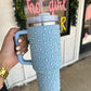Glam Girl 40 oz Tumbler BLUE