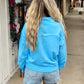 Count Me In Pullover BLUE