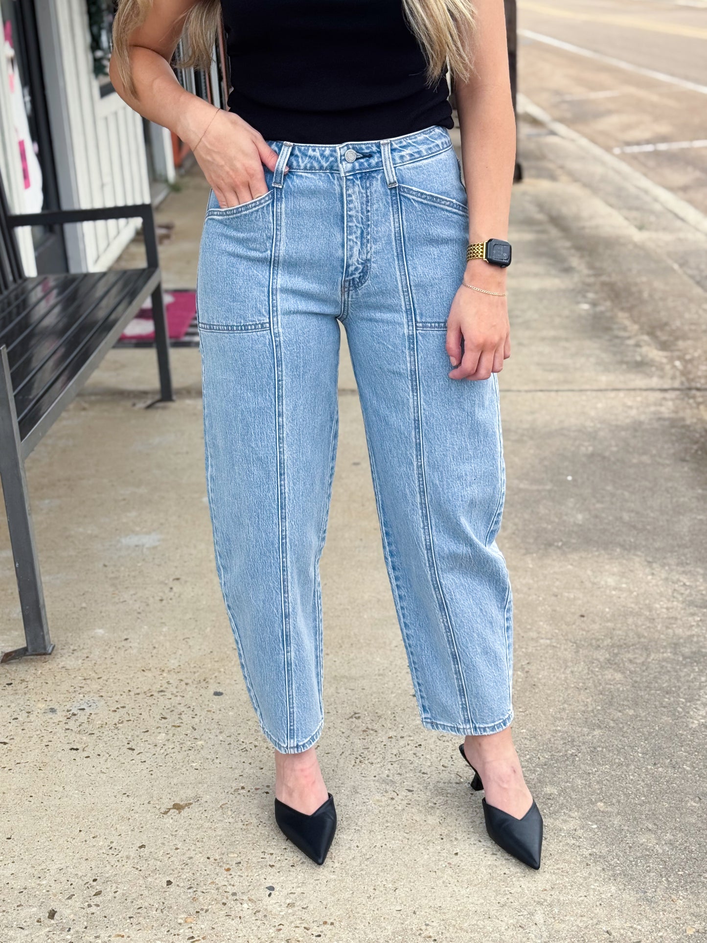 Can’t Be Forgotten Barrel Jean