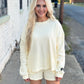 Lulu Mac Waffle Top BUTTER