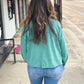 Call Me Comfy Top GREEN