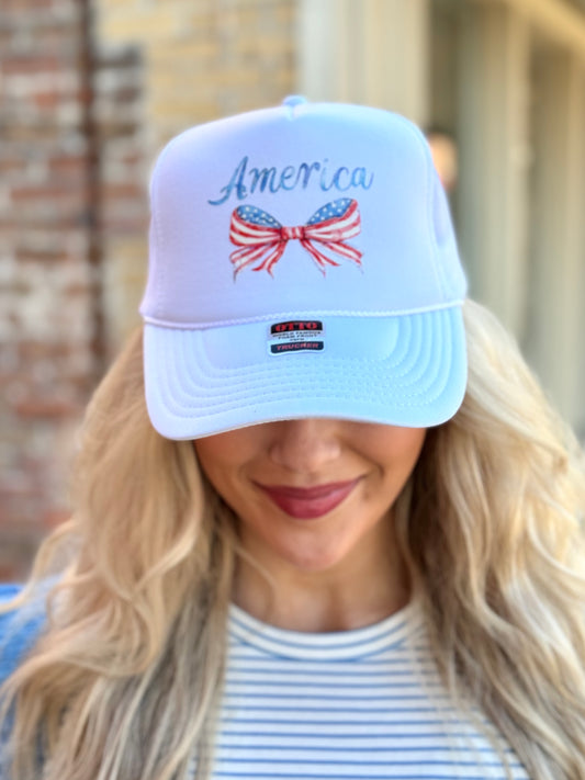 America Bow Trucker Hat