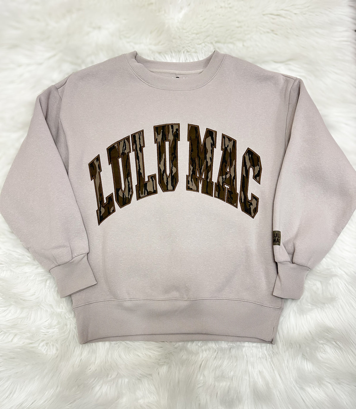 Lulu Mac Greige Bottomland Sweatshirt