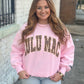 Lulu Mac Light Pink Leopard Sweatshirt