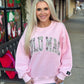 Lulu Mac Light Pink Camo Sweatshirt