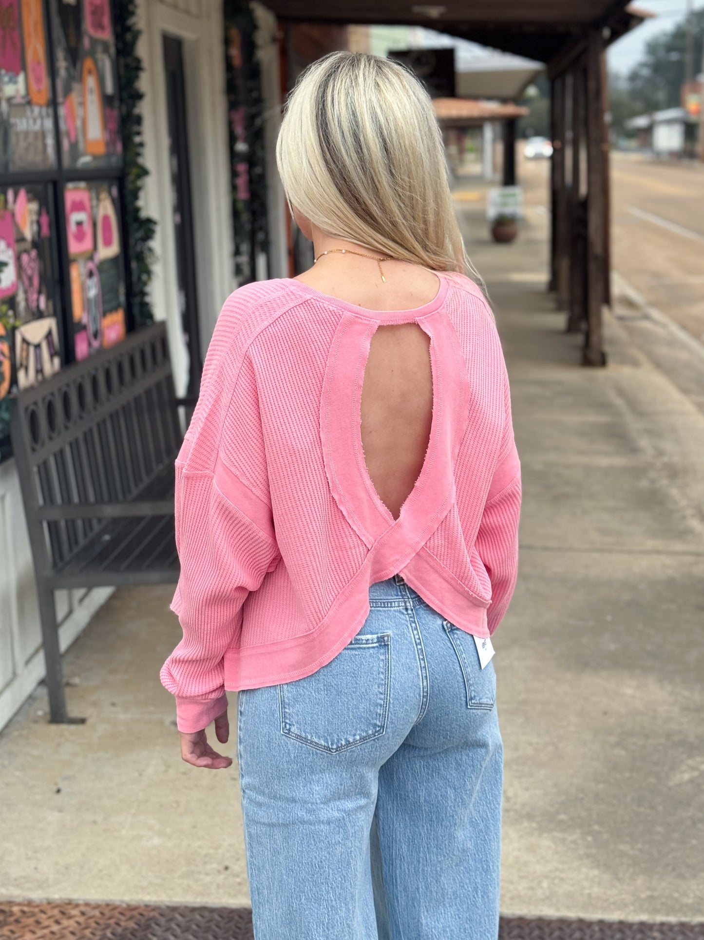 Sunshine Soul Top TAFFY PINK